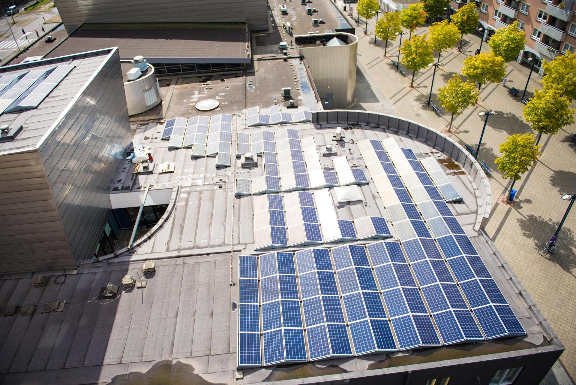 Meervaart zonnepanelen op het dak