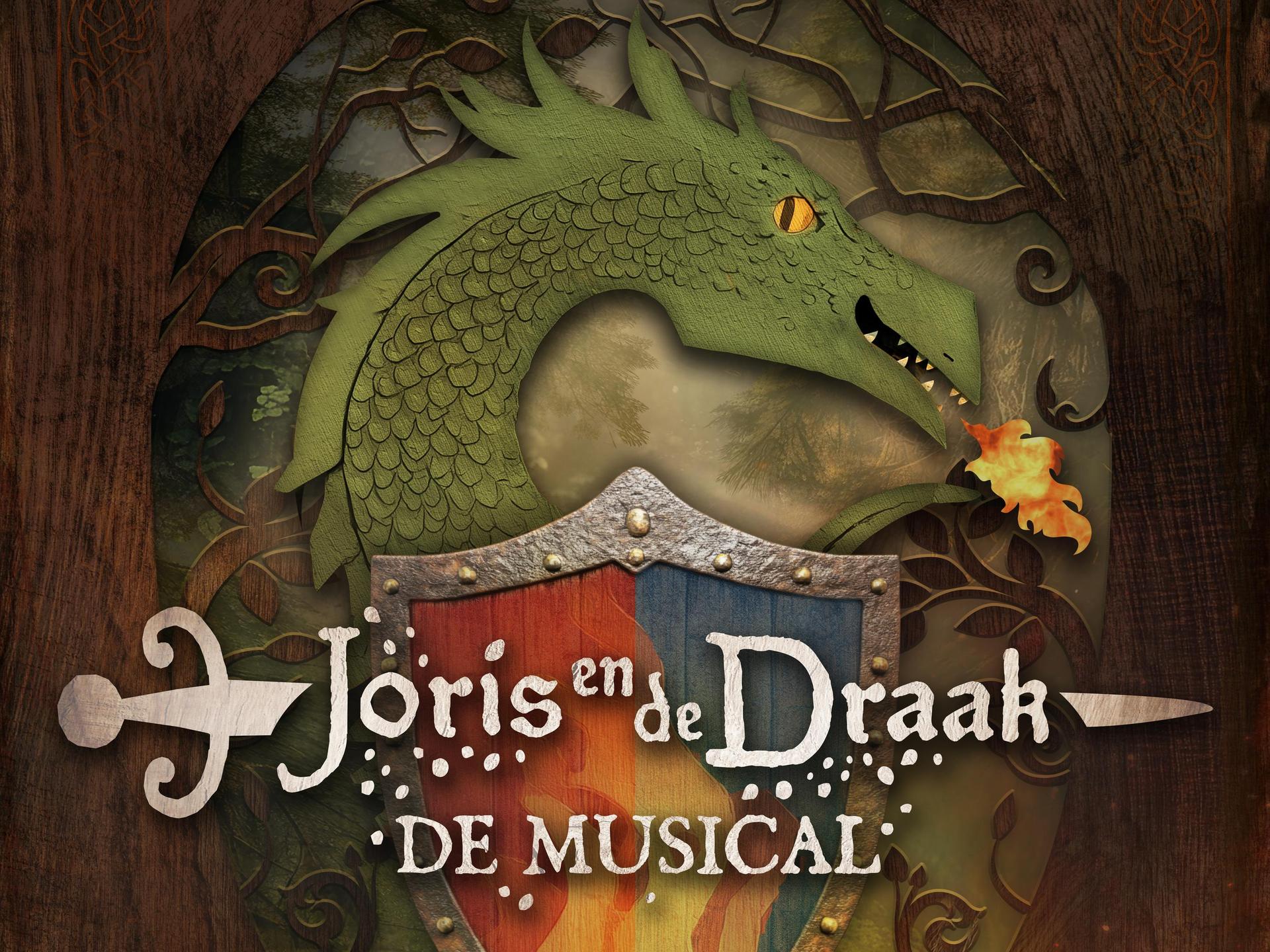 Campagnebeeld Efteling - Joris en de Draak